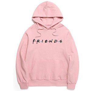 Pink Friends Hoodie Sweatshirt